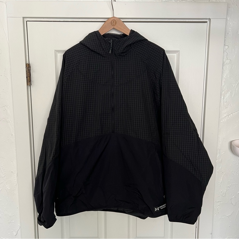Men’s UA Rush Woven 1/2 Zip Hoodie